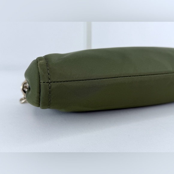 Kate Spade Olive Green Shoulder Chain Strap Clutch - Picture 5 of 8